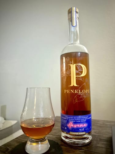 Customer photo review of PENELOPE Cooper Series Havana Straight Bourbon Whiskey