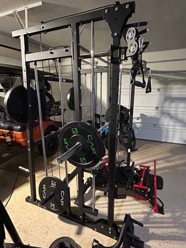 Customer photo review of Major Fitness SML07 All-In-One Home Gym Smith Machine