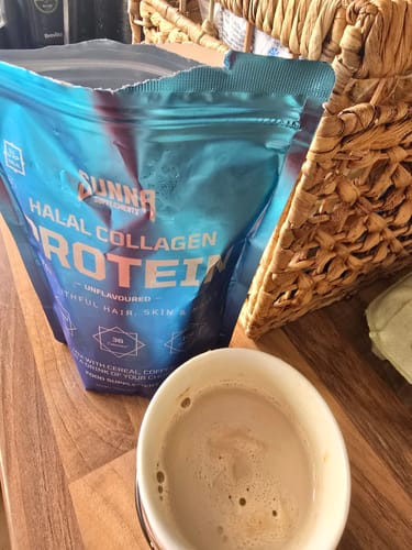 Customer photo review of Halal Collagen Protein