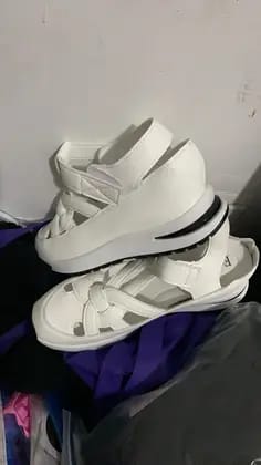 Customer photo review of Women’s Soft Adjustable Sandals – Hook & Loop, Comfort Fit for Wide & Narrow Feet