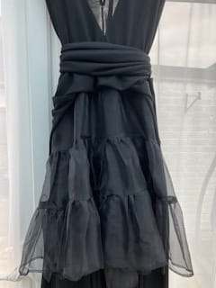 Customer photo review of Plain Organza Fabric