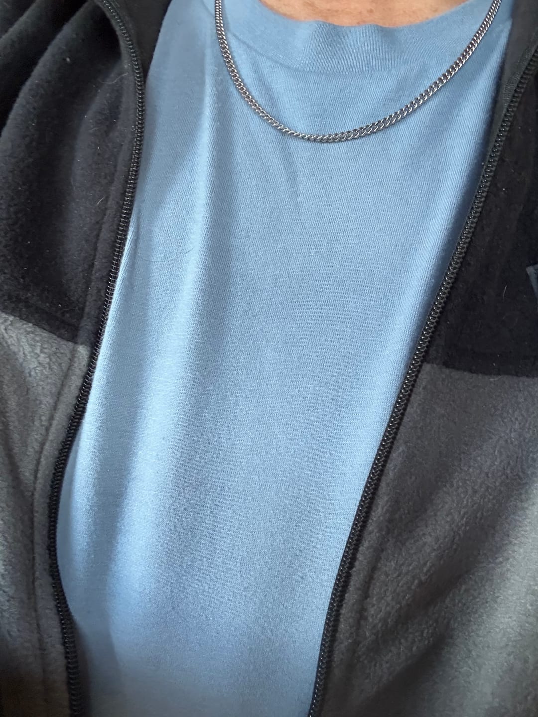 Customer photo review of 3.5mm Cuban Link Chain