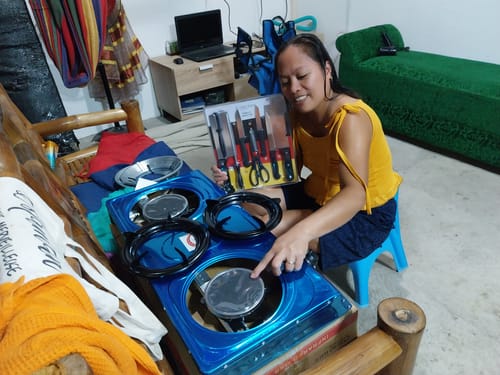 Customer photo review of EuroHauz™ Infrared Gas Stove with FREEBIES