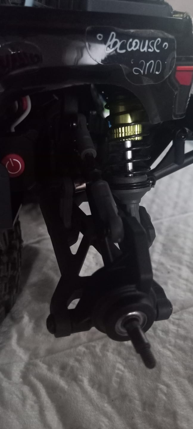 Customer photo review of Upper Link Spare Part for RC Car ROG1 and X12S