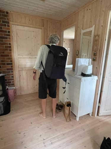 Customer photo review of The Organizer 30L
