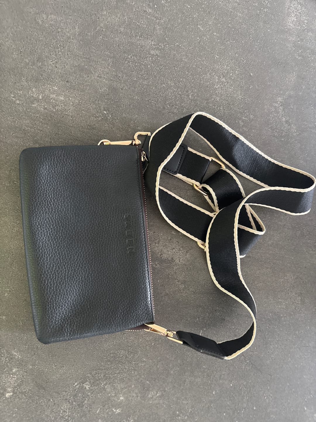 Customer photo review of Midnight Elegance woven strap
