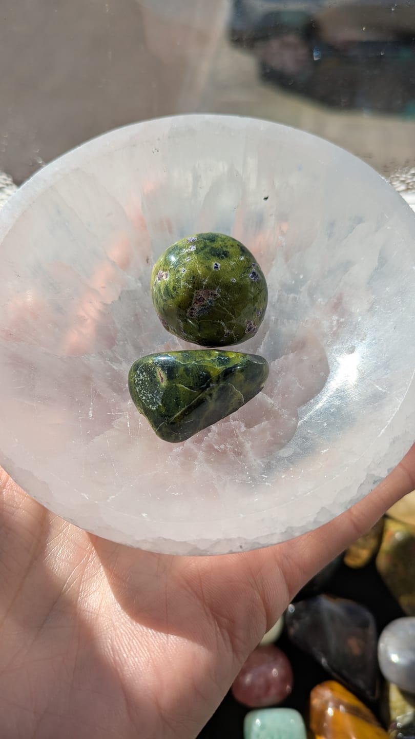 Customer photo review of Atlantisite - Tumblestone