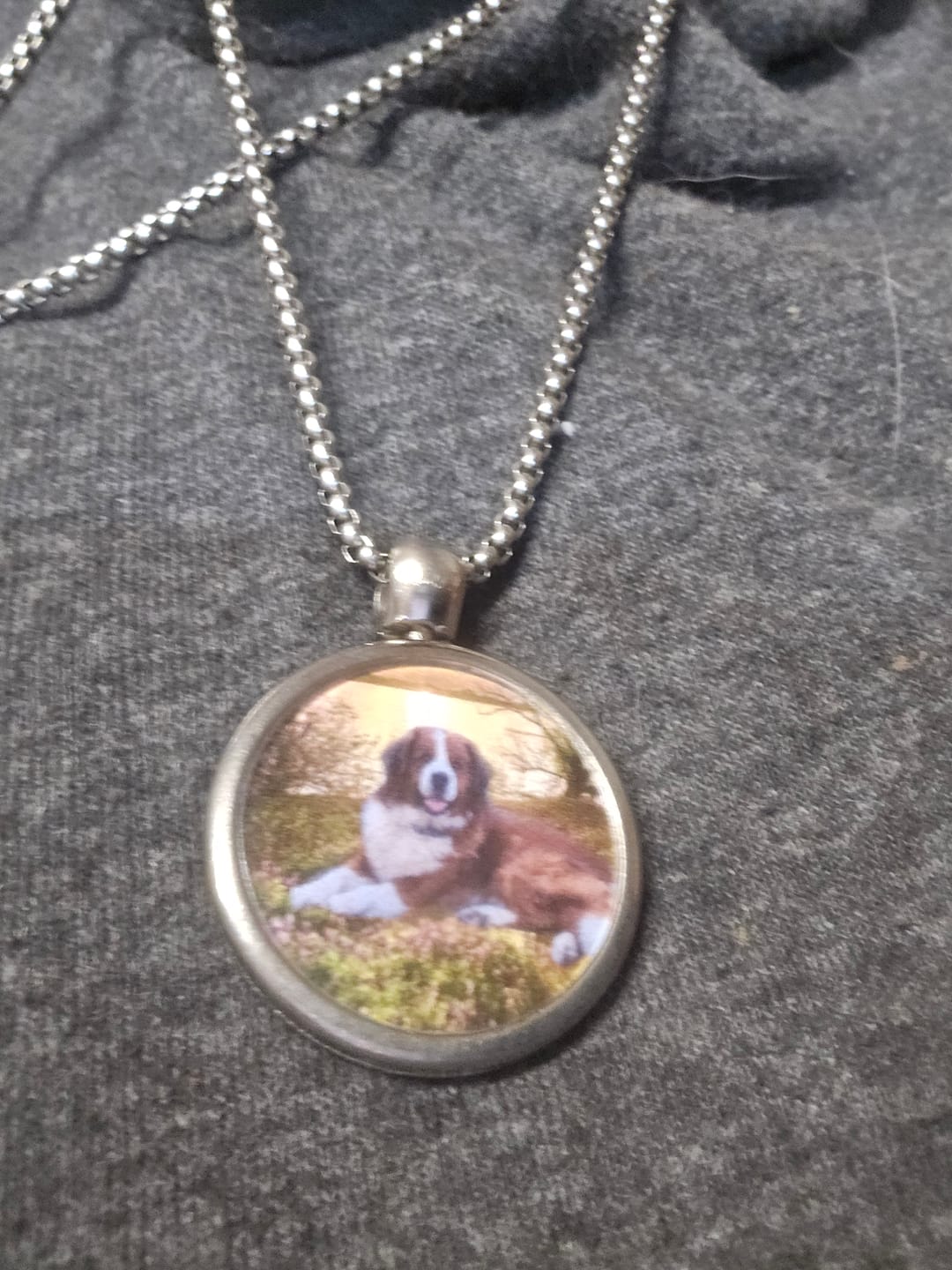 Customer photo review of Schlüsselanhänger mit Hundefoto