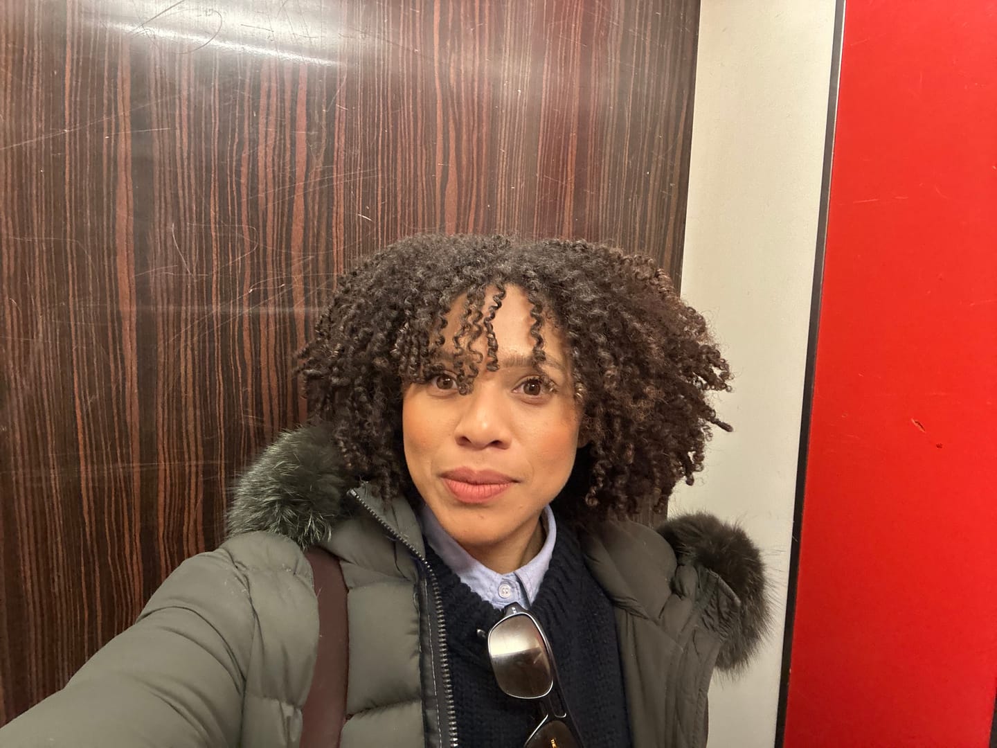 Customer photo review of INDULGE Moisturizing Deep Conditioning Treatment