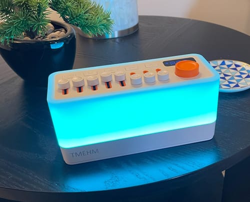 Customer photo review of DreamBeat 3-in-1 Sleep Therapy Soundbox