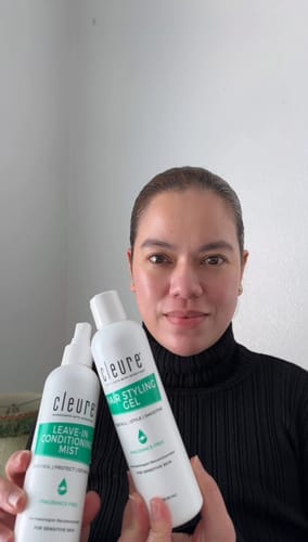 Customer photo review of Leave-in Conditioning Mist (8 oz)
