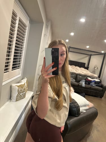 Customer photo review of I’m Just a Girl Collection | Cherry Red