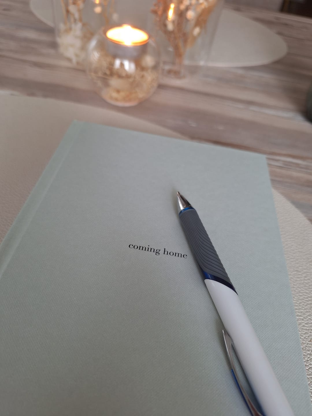 Customer photo review of "coming home" Journal