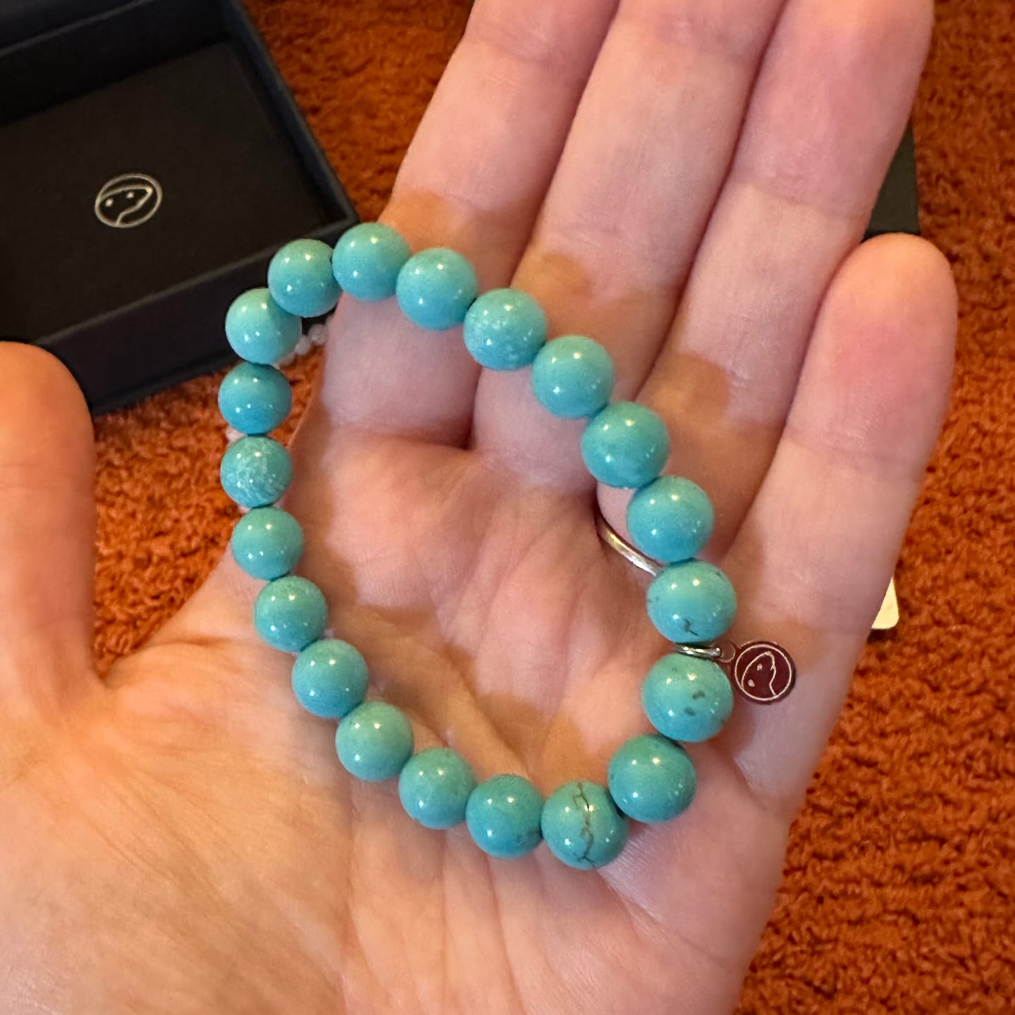 Customer photo review of Turquoise Bracelet