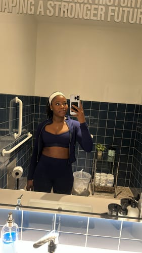 Customer photo review of Balance Contour Leggings - Navy