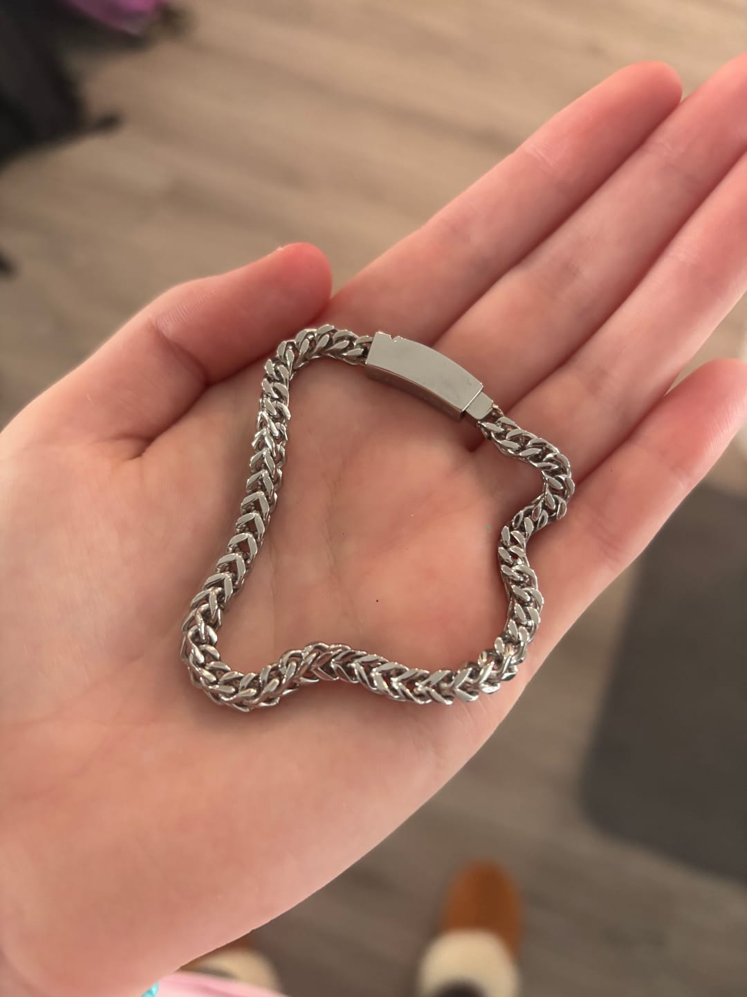 Customer photo review of 4mm Franco Link Bracelet