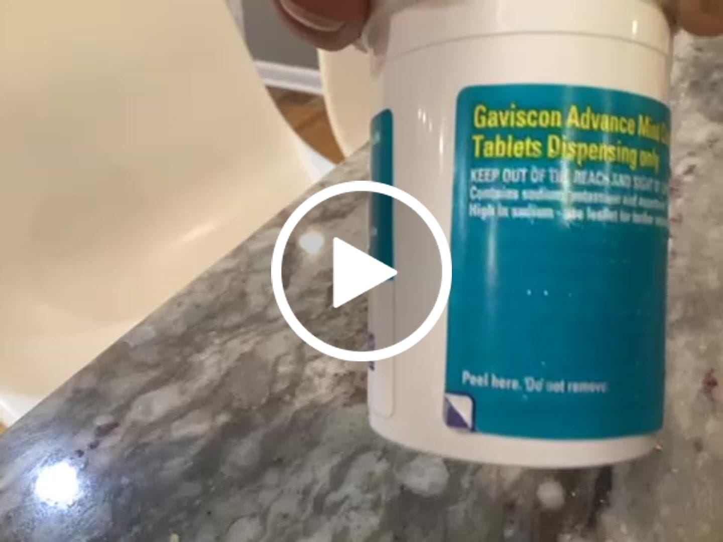 Customer video review of Gaviscon Advance Mint Chewable Tablets 60 Tablets