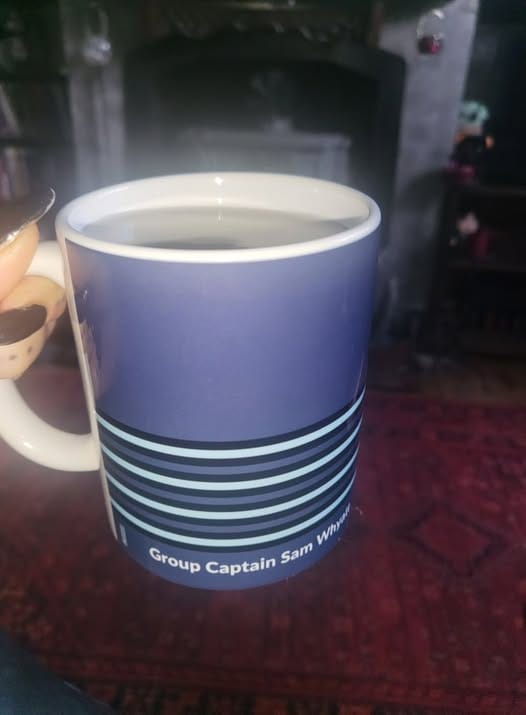Customer photo review of Personalised RAF Officer Mug
