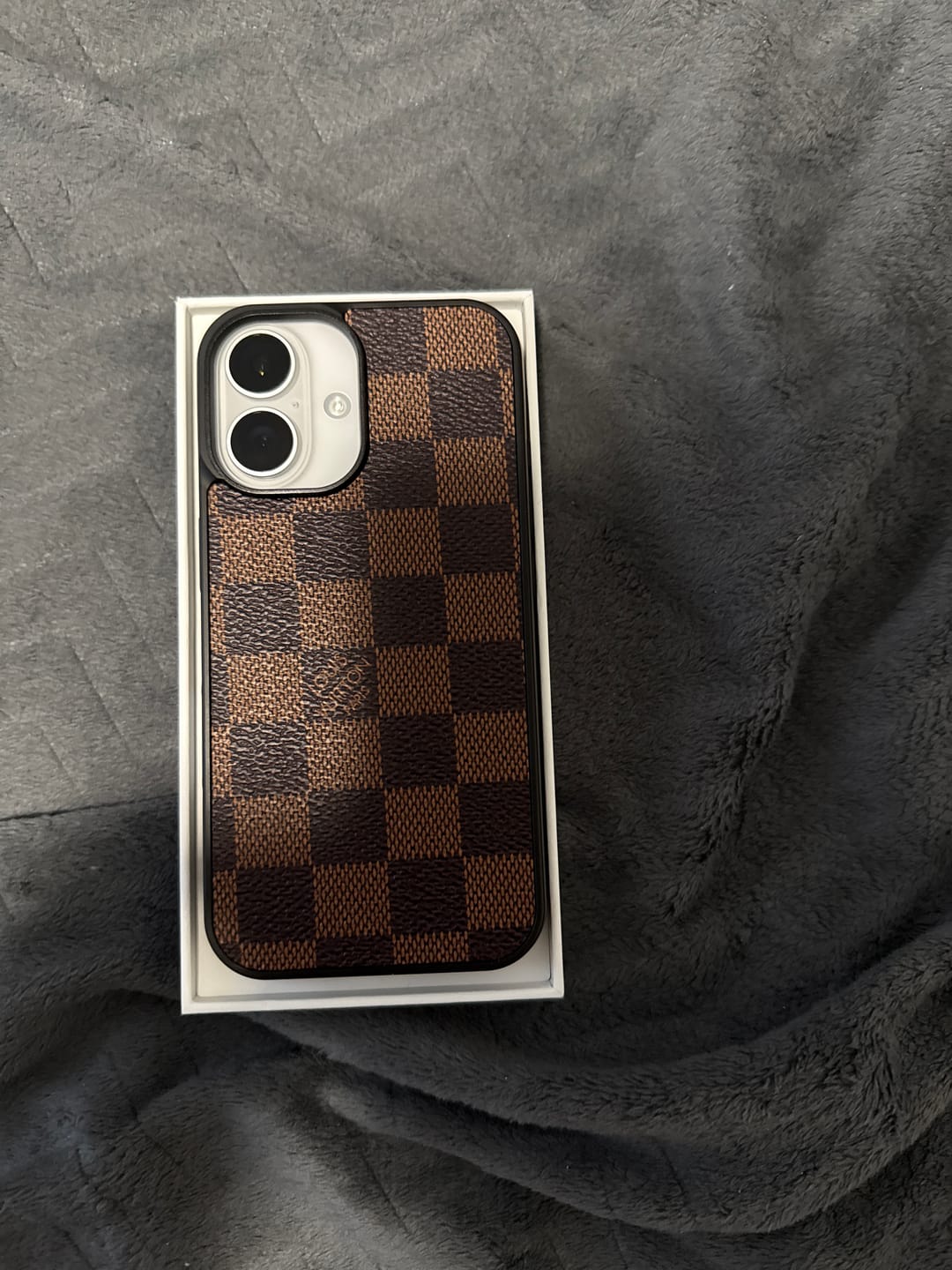 Customer photo review of Brown Mono Original iPhone Case