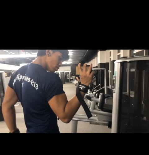 Customer photo review of Philippians 4:13 Compression Shirt