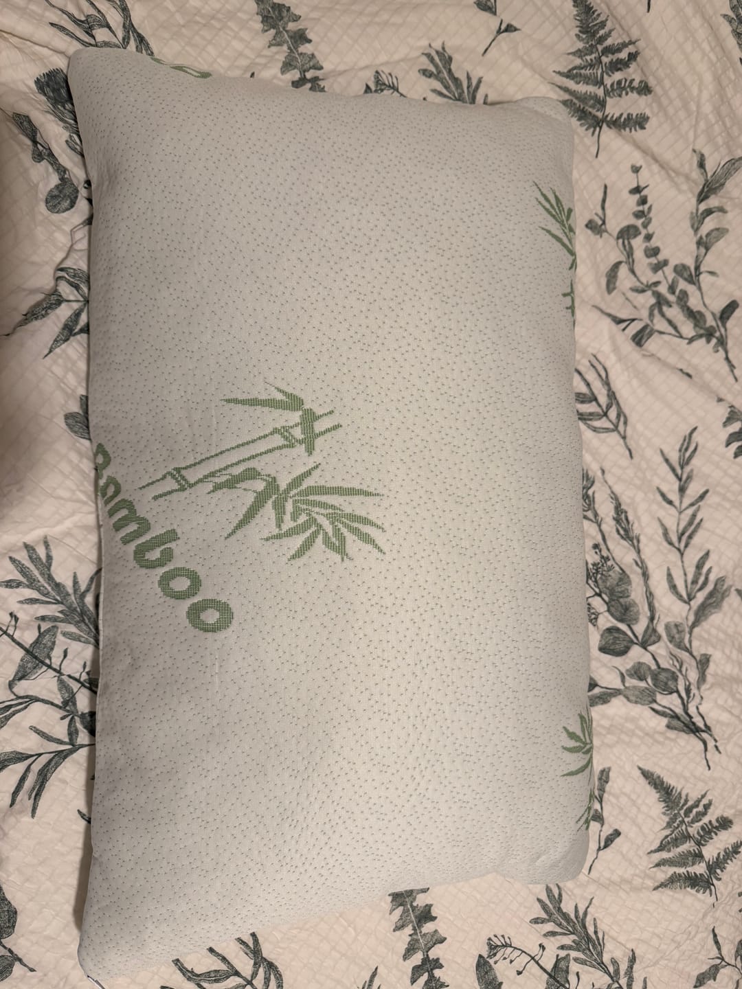 Customer photo review of Bamboo Pillows