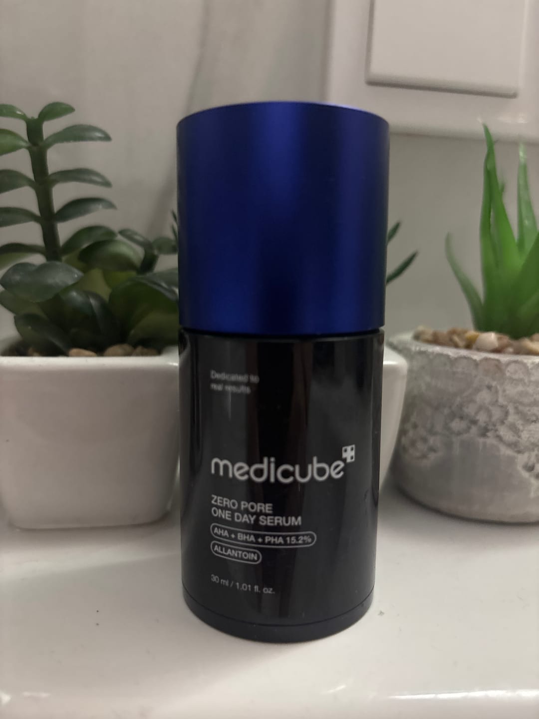 Customer photo review of Serums ar skābēm ādai ar paplašinātām porām Medicube Zero Pore One Day Serum