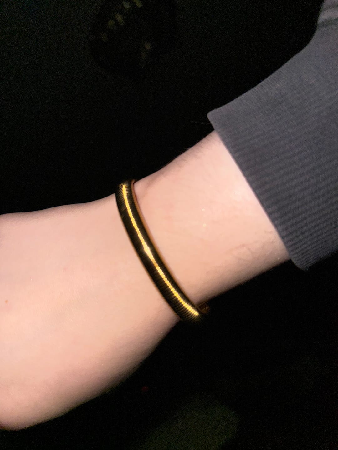 Customer photo review of Sabrina Armband | 18K vergoldet