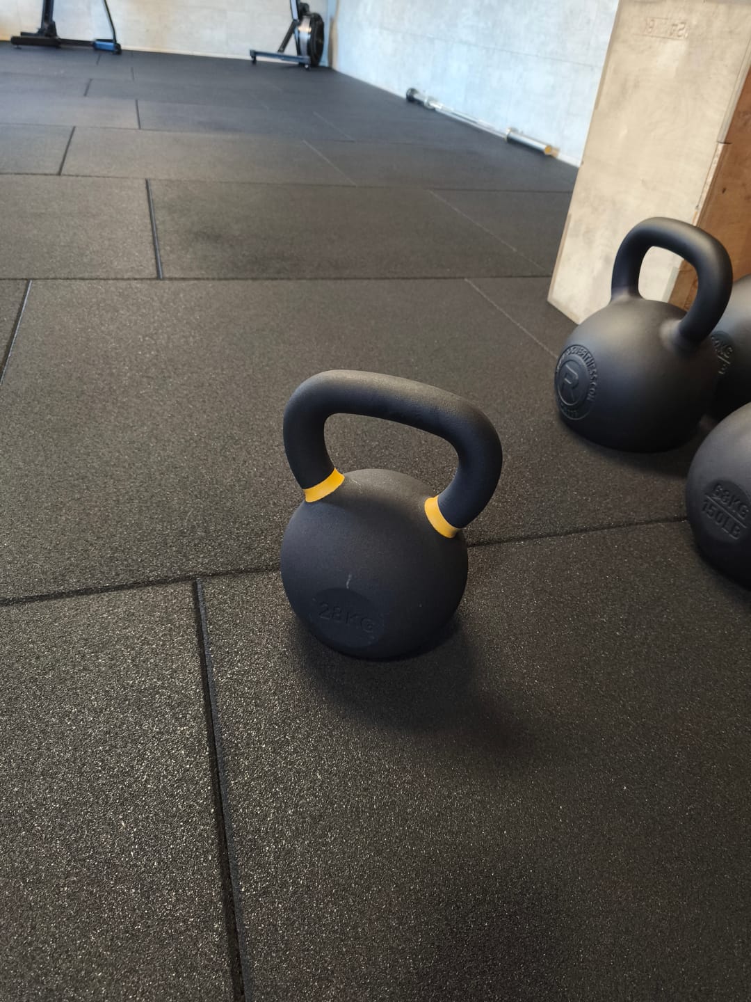 Customer photo review of Strength Shop Cast Iron Kettlebells - Single Mould, Powder Coated, 4-64KG