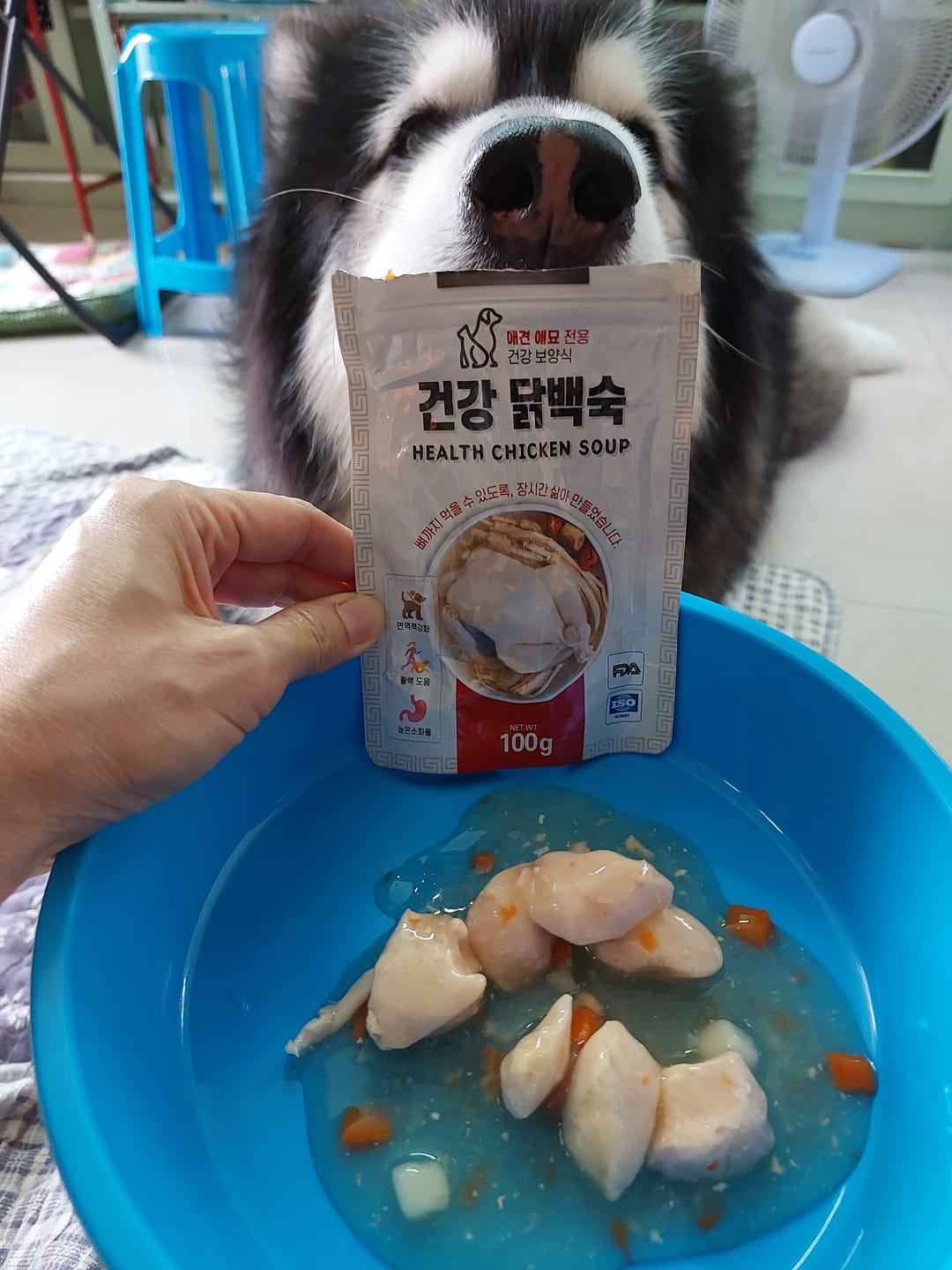 Customer photo review of Health Chicken Soup 100g