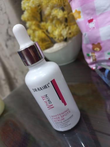 Customer photo review of Dr.Rashel Whitening Fade Spots Serum for White Skin - 50ml