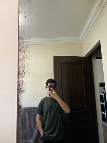 Customer photo review of Training Sport Tee - Army Green