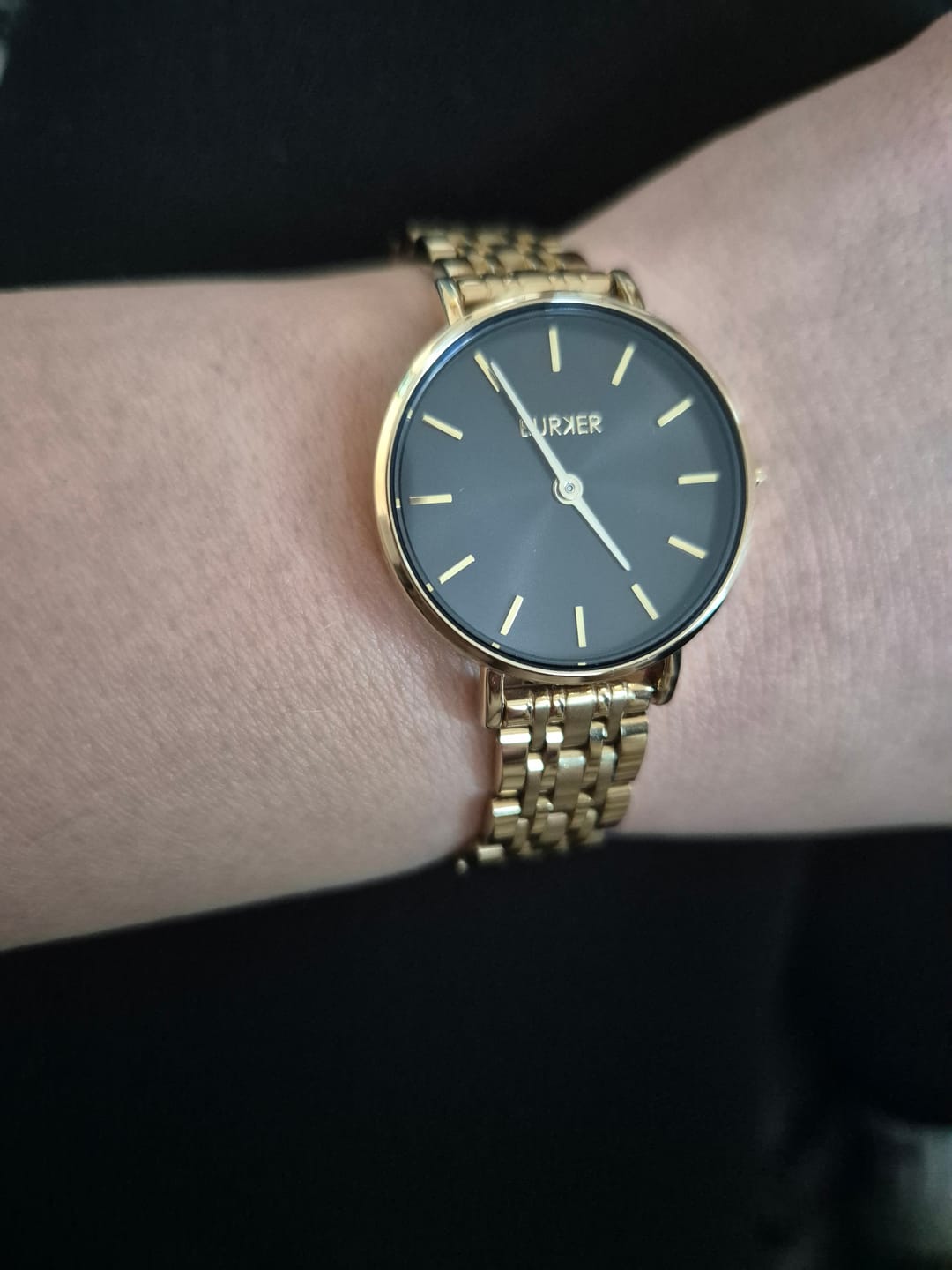Customer photo review of Ruby Petite Gold Black