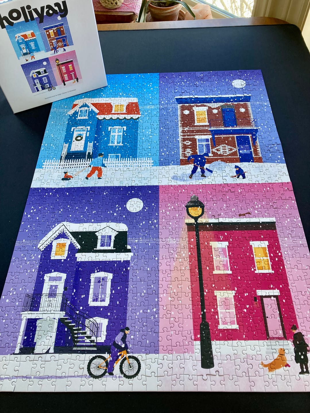 Customer photo review of Snowy in Montreal