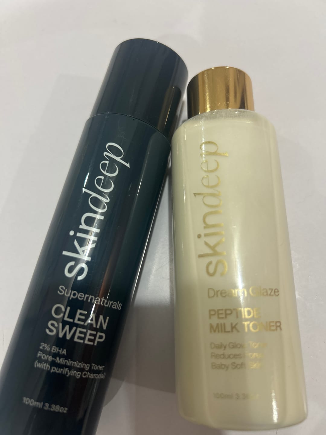 Customer photo review of CLEAN SWEEP - 2% BHA Pore-Minimizing Toner (w/ purifying Charcoal)