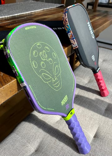 Customer photo review of The Invader 16mm Pickleball Paddle(Blemish)(Paddle & Cover No Box)