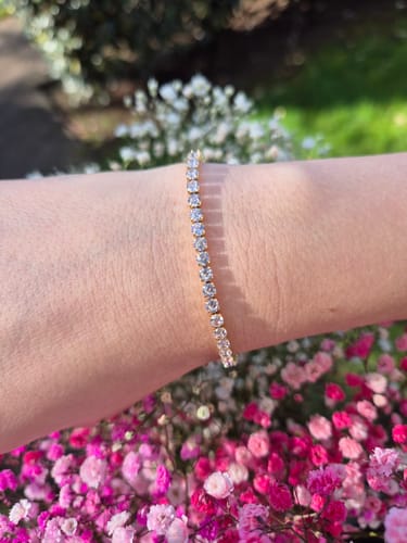 Customer photo review of Tennis Bracelet