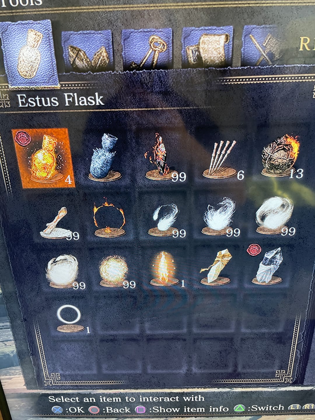 Customer photo review of Dark Souls 3 Items & Souls