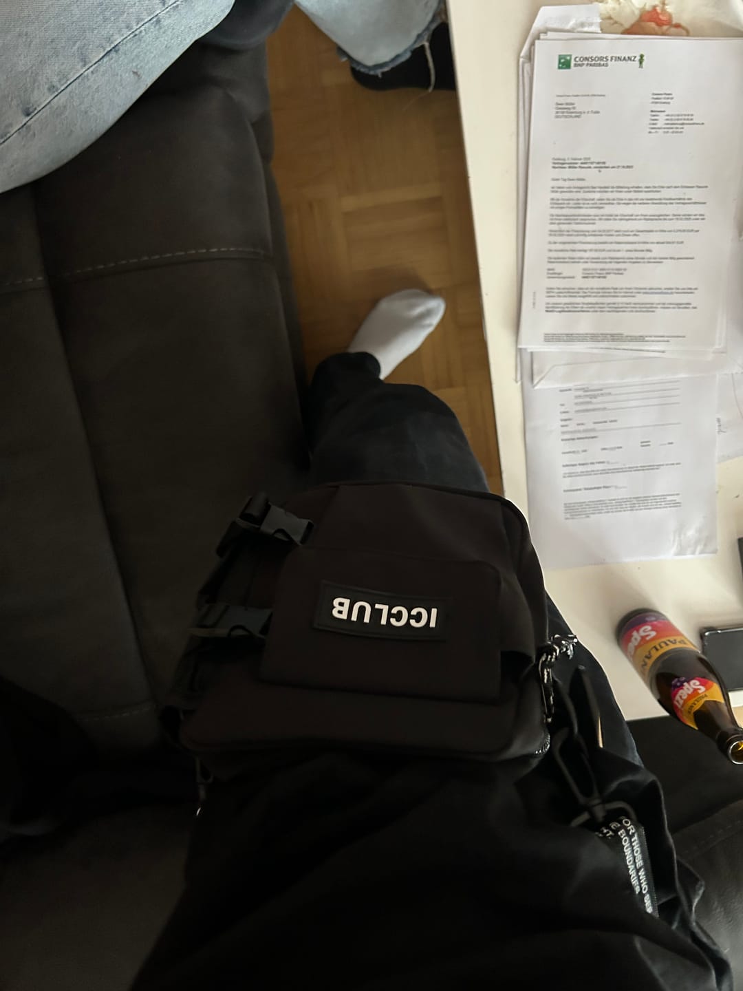 Customer photo review of BOTTLE BAG ® | BLACK