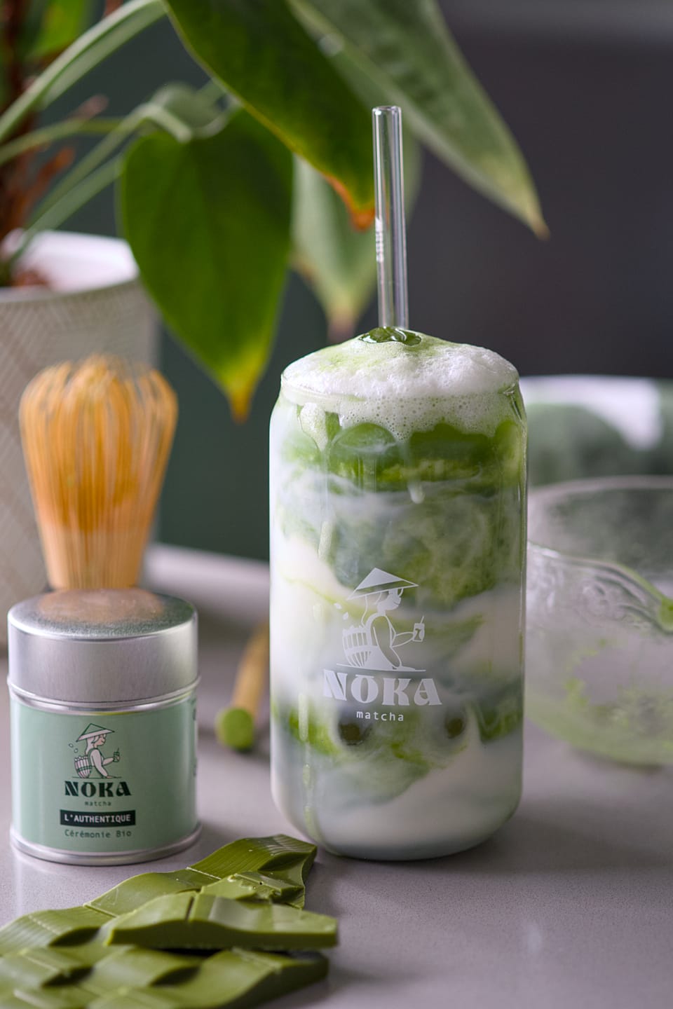 Customer photo review of Verre Dégustation matcha