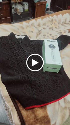 Customer video review of M6 Rechargeable Lint Trimmer