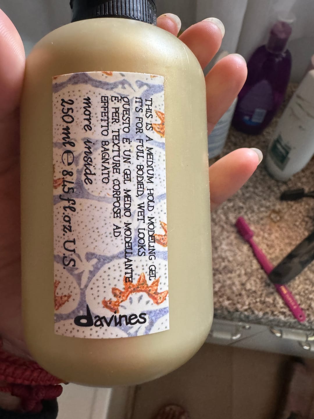 Customer photo review of Sérum Crea Rizos More Inside Davines