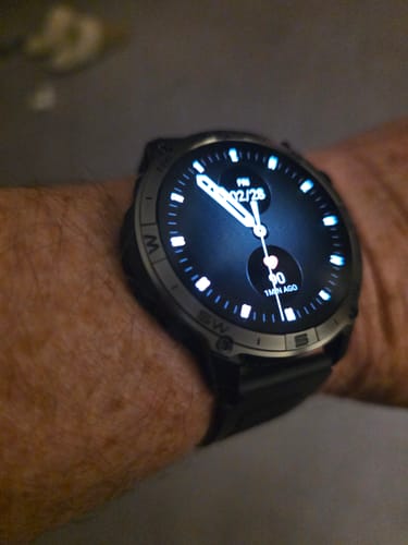 Customer photo review of ZE™ Force Smartwatch – Power Your Day, Track Your Way