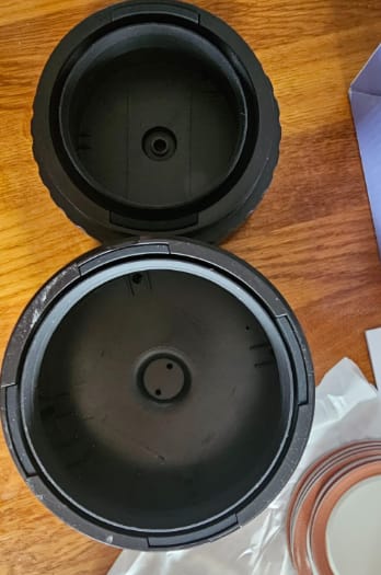 Customer photo review of Mason Jar Vacuum Sealer Kit