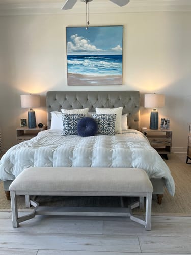 Customer photo review of Abstract Surf Art Painting #ABSS33