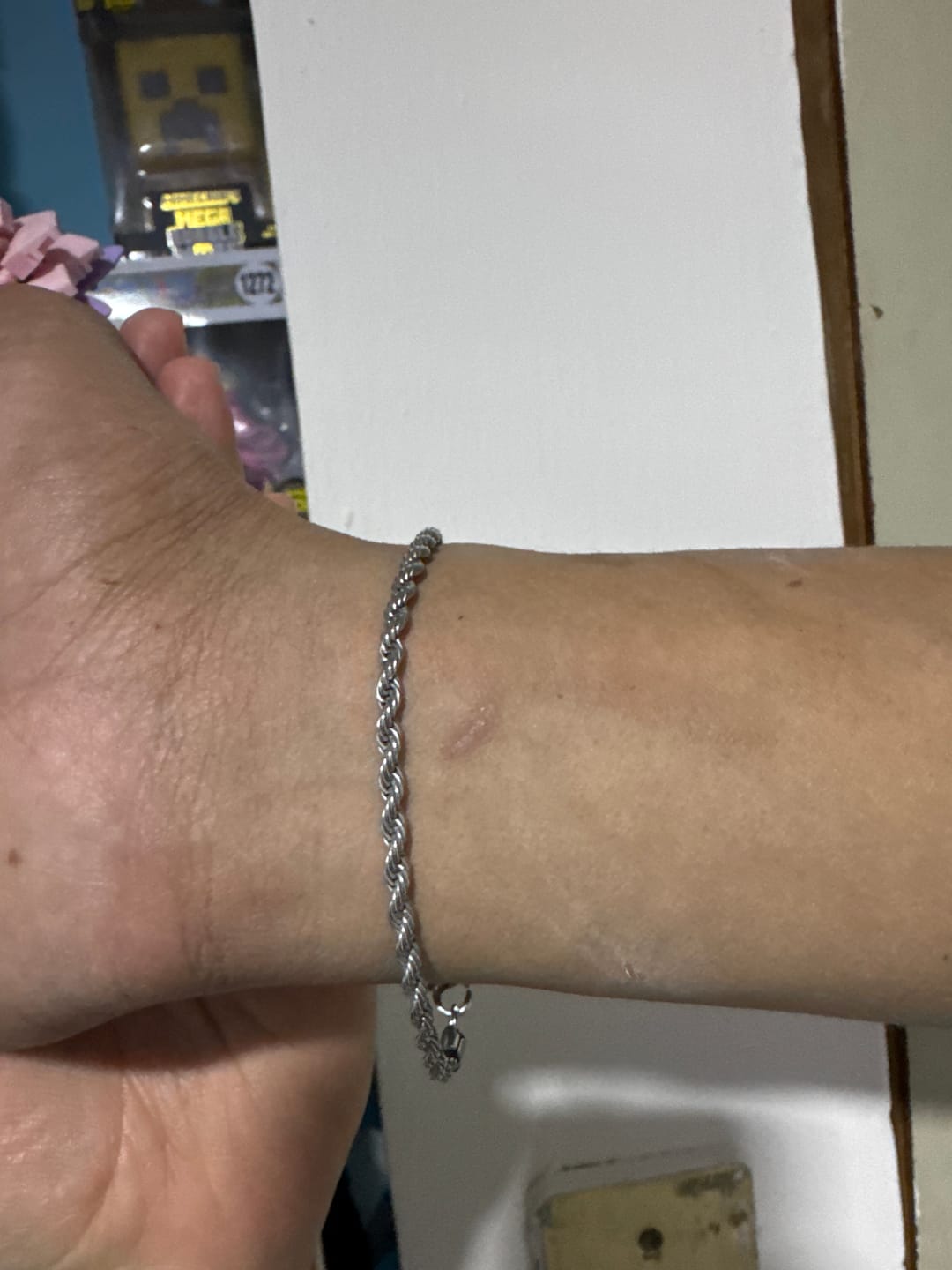 Customer photo review of Brazalete Maldivas Silver