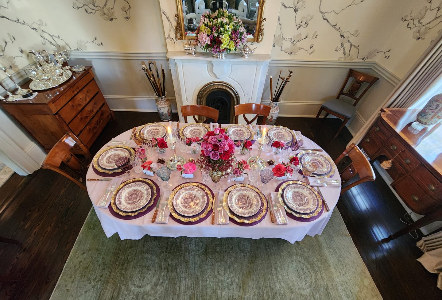 Customer photo review of Classic Hemstitch Napkins