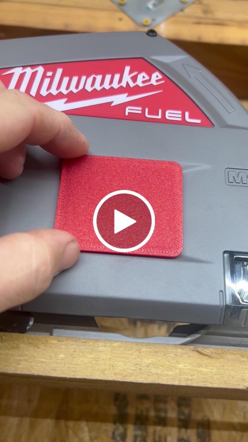 Customer video review of Track Saw Dust Cover Compatible with Milwaukee