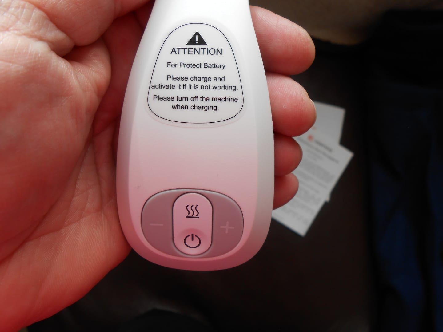 Customer photo review of Neck Massager TENS