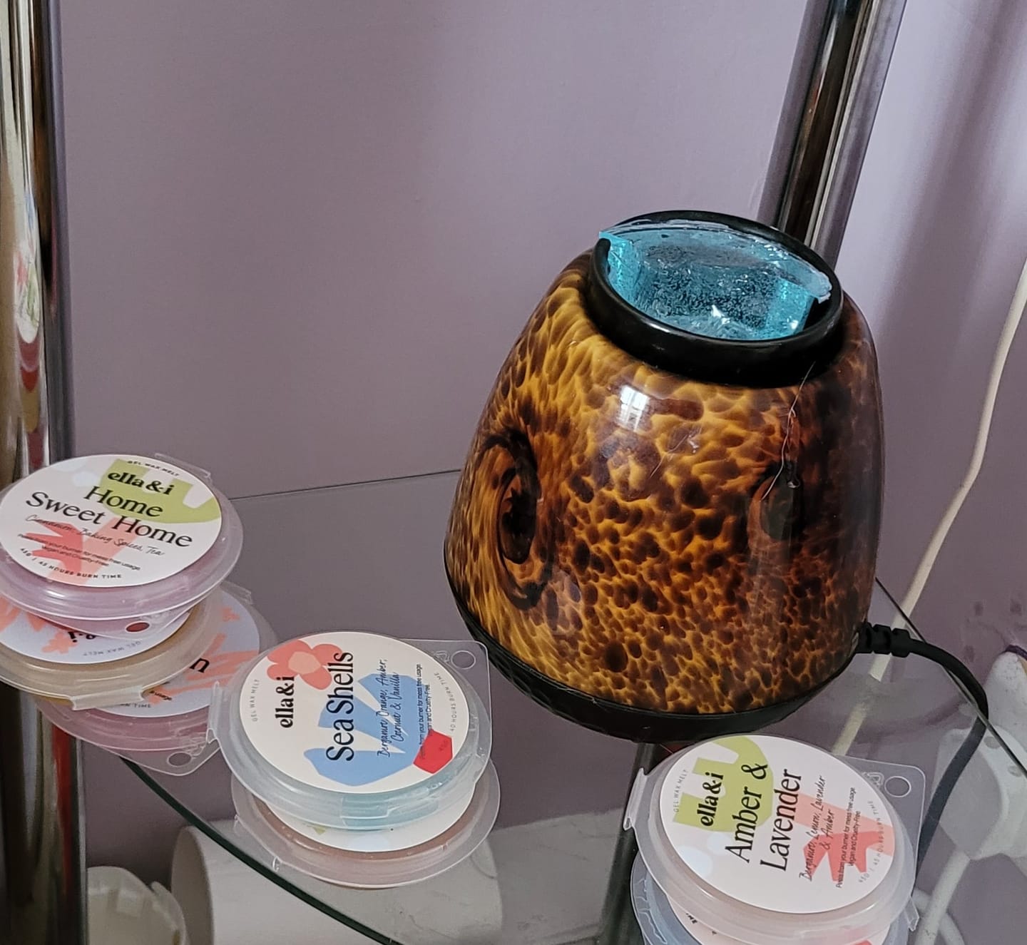 Customer photo review of White Musk & Amber Gel Melt