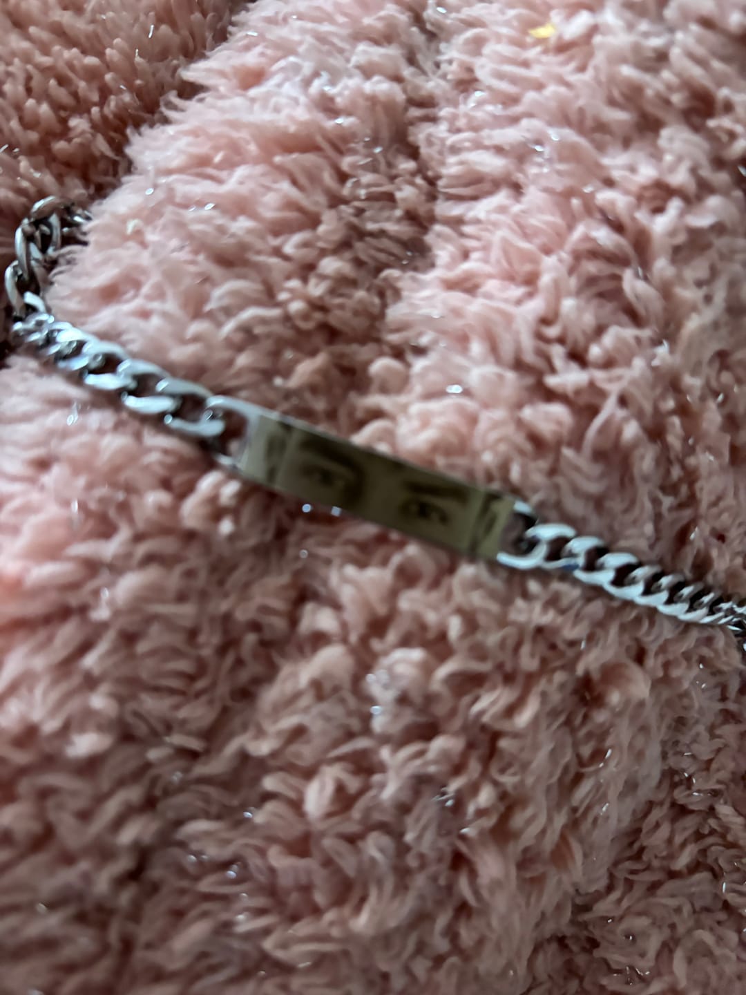 Customer photo review of Pulsera Eslabones Personalizada
